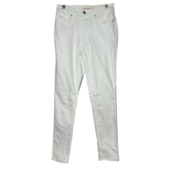 Levi's Women's 721 High Rise White Skinny Jeans Size 28 - Picture 1 of 6